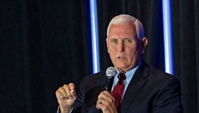 Former Vice President Mike Pence has moved into the classroom at this western Pa. college