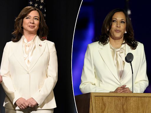 Maya Rudolph sets ‘SNL’ return to play Kamala Harris for 2024 election: report