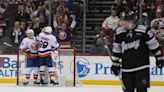 The New York Islanders clinch a playoff spot in the Eastern Conference with 4-1 win over Devils