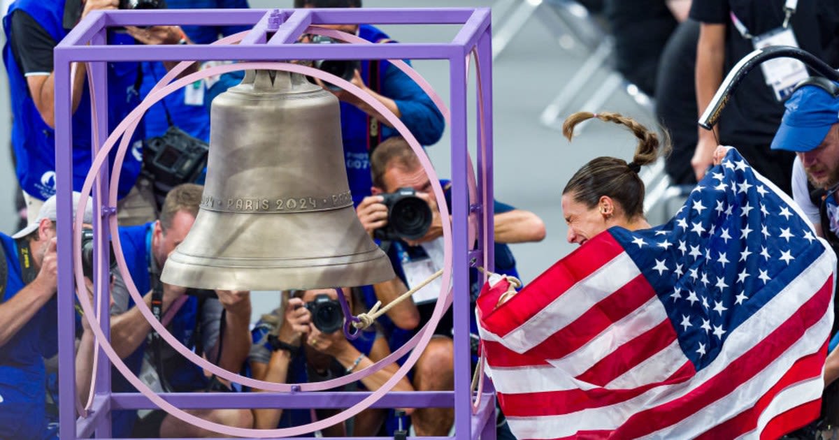 What’s the deal with the bell at the track and field events? What to know — including who gets to ring it