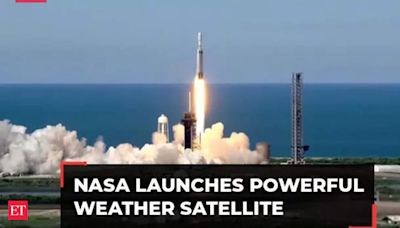 NASA launches powerful weather satellite 'GOES-U' on Falcon Heavy rocket