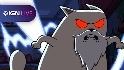 Exploding Kittens: Tom Ellis is GOD (Cat) In Netlfix's New Animated Show | IGN Live 2024 - IGN