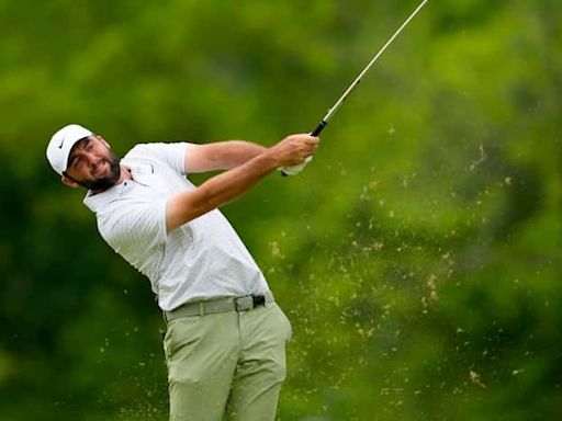 Schauffele sets PGA Championship record in Round 1; Scheffler, Spieth hunting golf history