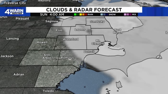 Northern lights show returns over Metro Detroit, milder Mother's Day