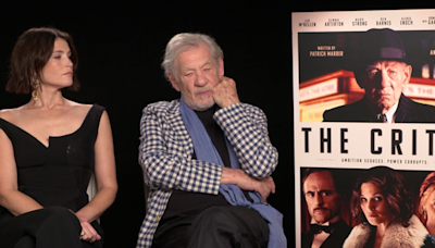 Ian McKellen and Gemma Arterton talk about their roles in 1930s Theatreland drama The Critic