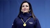 Congratulations to Manu Bhaker and Sarabjot Singh! - Nita Ambani hails duo for winning India's first mixed-team event medal in Olympics - CNBC TV18