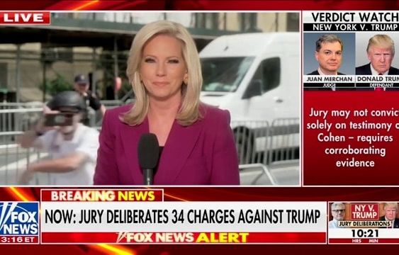 Bystander Shouts ‘You F*cking Suck!’ at Fox News Host Outside Trump Trial