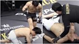 A new MMA knockout shows how spectacularly violent soccer kicks to the head can be
