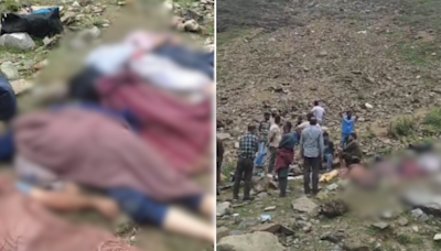 8 Dead Including 2 Minor As Vehicle Rolls Down Into Gorge In J&K's Anantnag