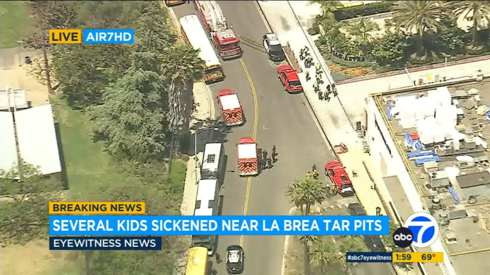 8 students hospitalized after ingesting marijuana edibles during field trip to La Brea Tar Pits