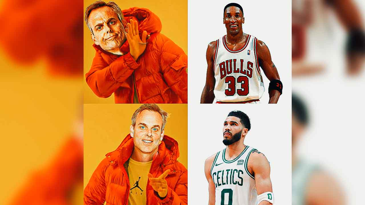 Colin Cowherd boldly claims Jayson Tatum is better than Scottie Pippen