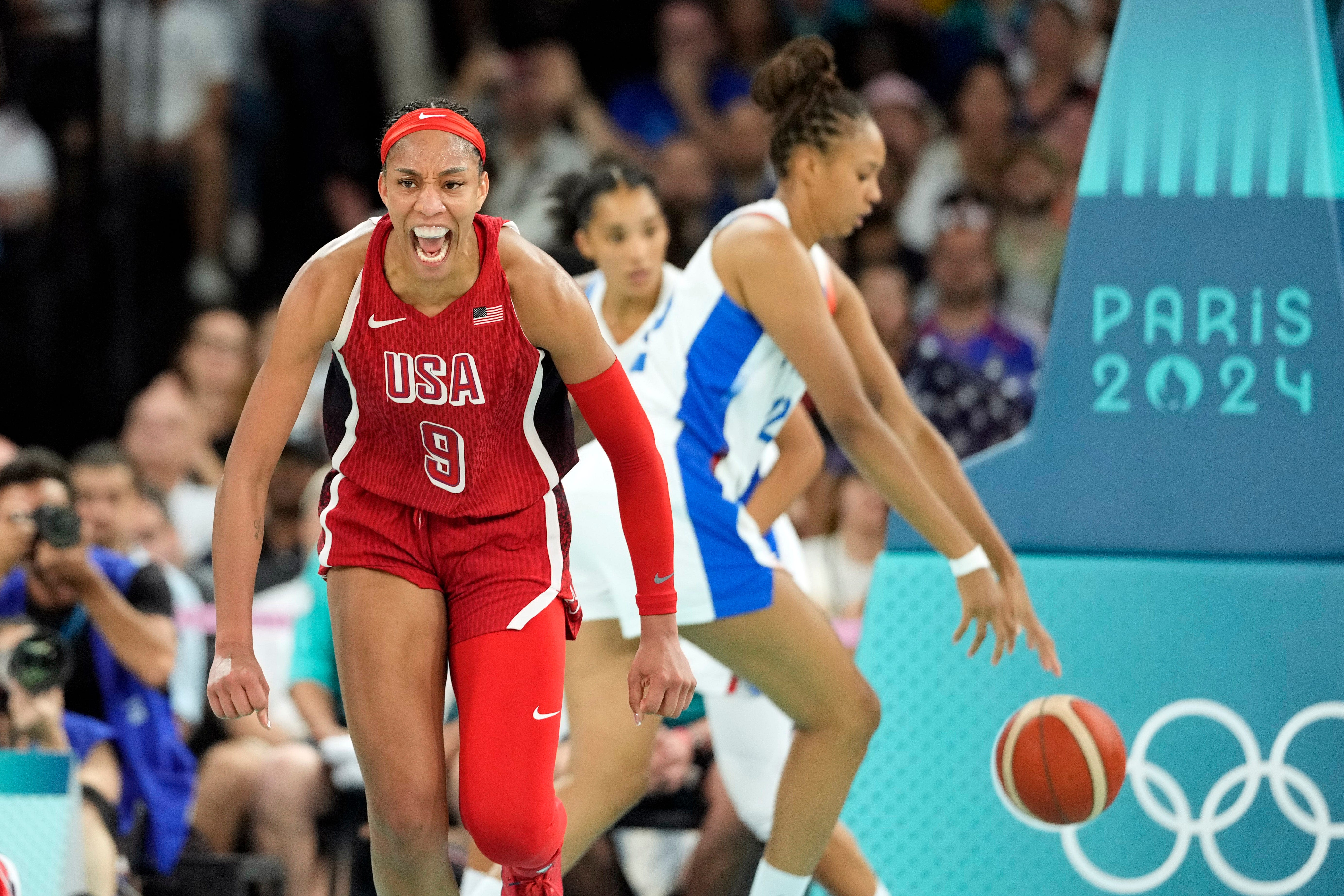 A'ja Wilson dragged US women's basketball to Olympic gold in an ugly win over France