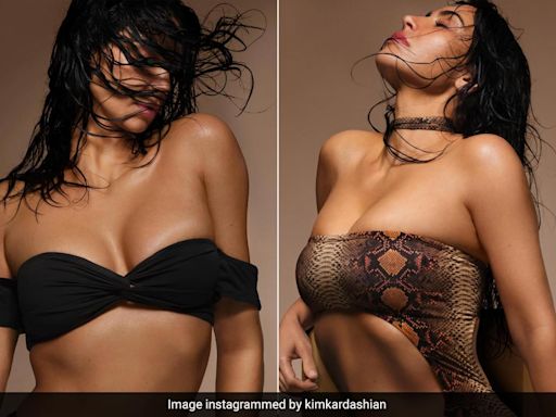 Summer Is About To Get Hotter As Kim Kardashian Launches Skims Swimwear