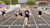 Who are the record holders for Bedford North Lawrence girls track?