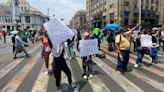 Protesta de Comerciantes Ambulantes en CDMX