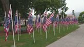 Dozens of upside-down U.S. flags spotted outside Monrovia library in wake of Trump conviction