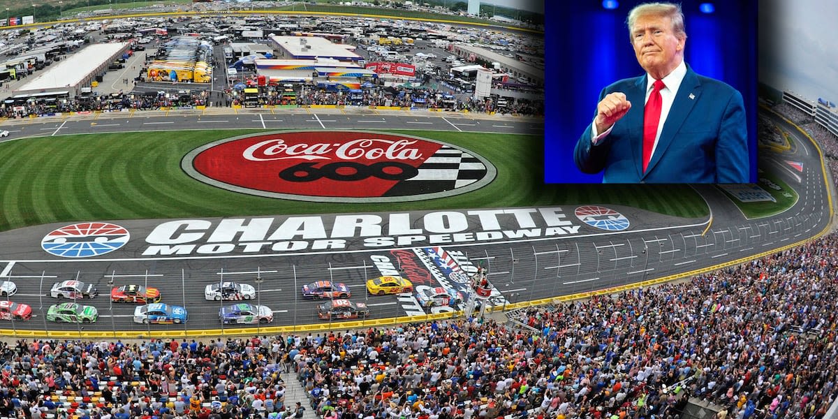 Donald Trump expected to attend Coca-Cola 600 at Charlotte Motor Speedway