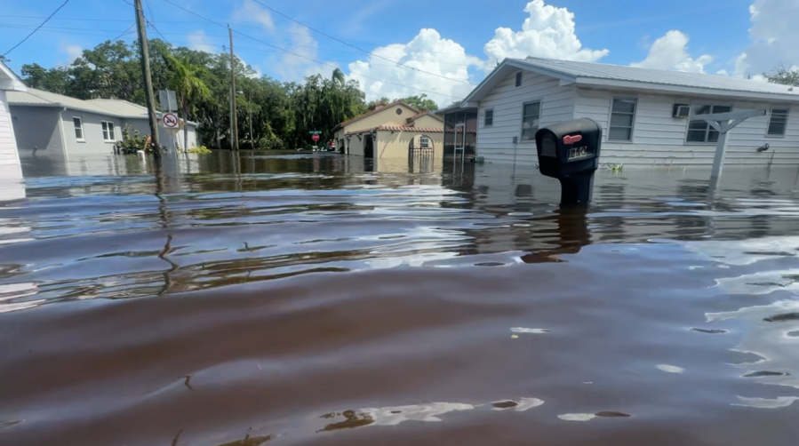 ‘It is terrible’: Sarasota families impacted by Hurricane Debby wait for flooding to recede