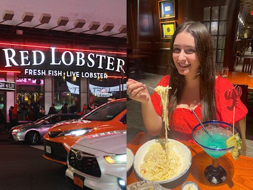I spent $125 on dinner for 2 at Red Lobster. It was pricey, but the portion sizes were massive.