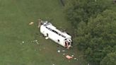 8 dead, at least 40 injured as farmworkers’ bus overturns in central Florida; truck driver arrested