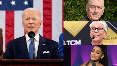 Así reaccionó Hollywood a la renuncia de Joe Biden: Robert De Niro, Ariana Grande, Jamie Lee Curtis y más