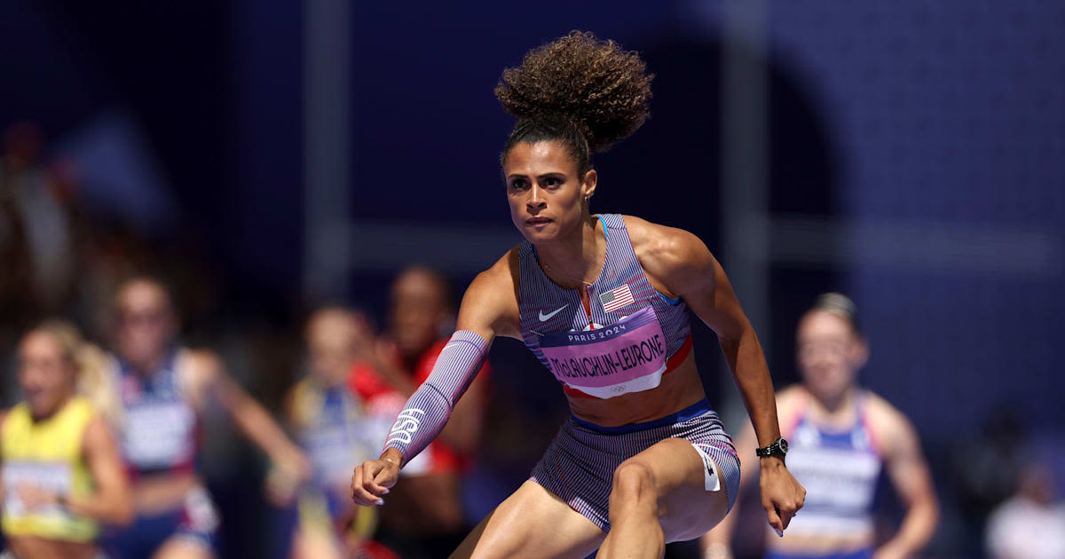 Sydney McLaughlin-Levrone and Femke Bol begin women’s 400m hurdles battle at Paris 2024 by reaching semi-finals