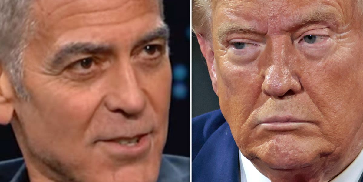 George Clooney Makes Donald Trump An Offer In Taunting Clapback: ‘I Will If He Does’