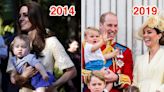 12 candid photos of Prince William, Kate Middleton, and their children over the years
