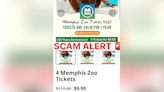 Memphis Zoo warns of scam tickets