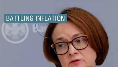 Russia’s central bank hikes interest rates as inflation continues to spiral