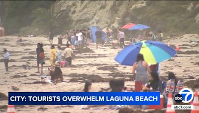 'Be respectful of our town:' Laguna Beach officials issue warning as city sees spike in visitors
