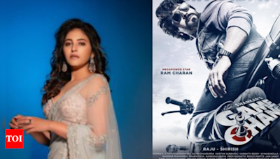 Actors from Ram Charan and Kiara Advani starrer 'Game Changer' are not allowed to discuss the film, reveals Anjali | - Times of India