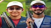 Maheshwari Chauhan and Anand Naruka miss medal by a point in Mixed Team Skeet