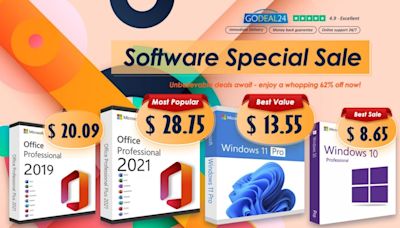 Upgrade your PC experience with Microsoft Office 2021 and Windows from under $10 at GoDeal24!