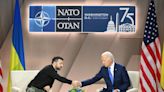 At NATO summit, allies delicately lend Biden a hand