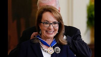 Gabrielle Giffords Supports Kamala Harris in Pennsylvania Campaign