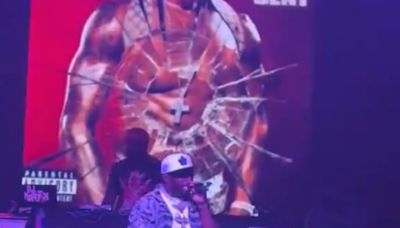 Rapper ‘50 Cent’ Trolls Boston Bruins Fans by Donning Maple Leafs Hat During Concert