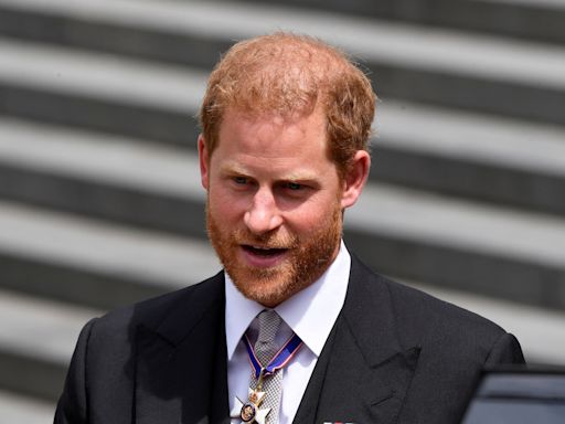 El príncipe Harry hablaba por Zoom y las fotos de su librero se robaron el protagonismo