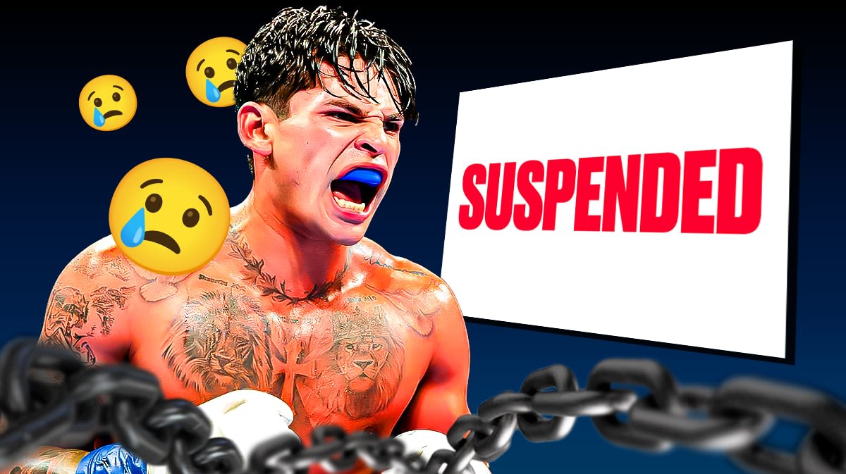 Ryan Garcia's immediate reaction to PED suspension, $1 million fine