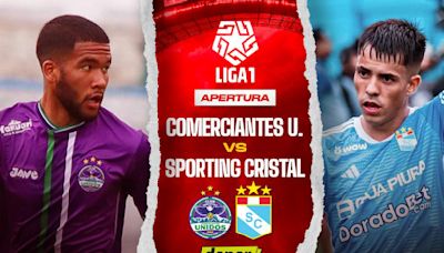 Sporting Cristal vs Comerciantes Unidos EN VIVO vía Liga 1 MAX: ver partido por el Apertura