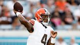 Deshaun Watson unimpressive in short Cleveland Browns debut