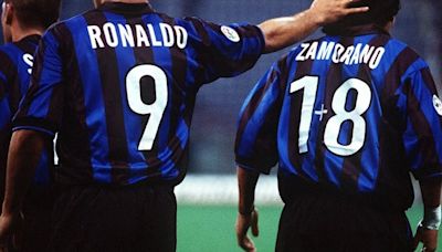 La historia detrás del 1+8 en la camiseta de Zamorano en el Inter