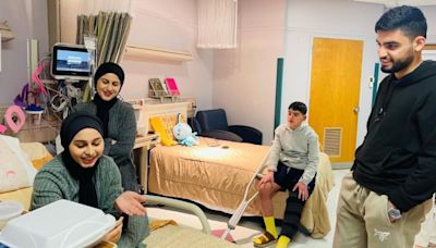 Gazan youths with amputated and injured legs find care in the US, but face an uncertain future