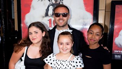 Coronation Street's Alan Halsall shares adorable moment with real and on-screen daughters in '10/10' night out