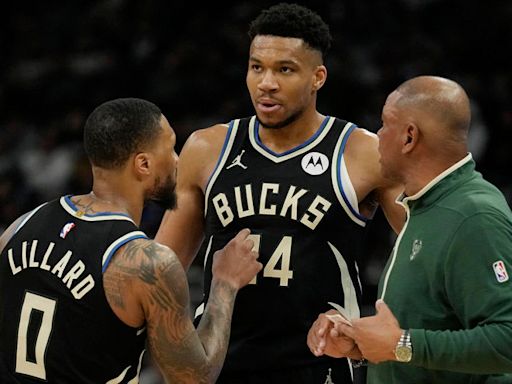 Bucks injuries: Damian Lillard upgraded to questionable, Giannis Antetokounmpo still doubtful for Game 6