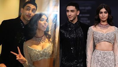 Vedang Raina, Khushi Kapoor ooze chemistry as they turn showstoppers for Gaurav Gupta: Was this their couple ramp debut?