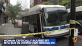 23-year-old woman critically injured after she’s struck by MTA bus in Brooklyn