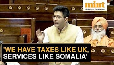 Raghav Chadha's Fiery Speech On High Taxes, Indexation Removal in Budget 2024