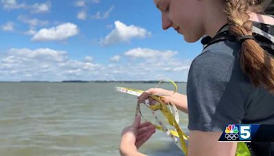 Studying Lake Champlain's health aboard the RV Marcelle Melosira