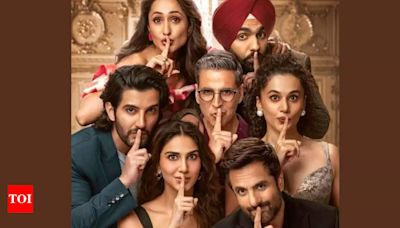 Akshay Kumar reveals the poster of 'Khel Khel Mein'; set to release on August 15: see inside | Hindi Movie News - Times of India